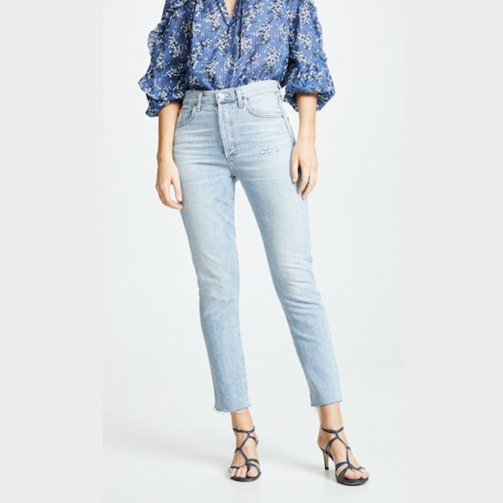 Citizens of Humanity High Rise Classic Fit Jeans